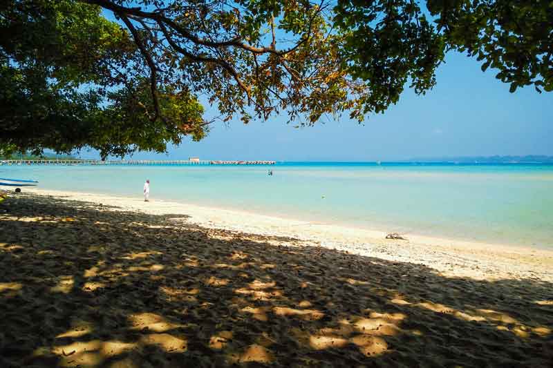 Bharatpur beach neil island a view of jetty